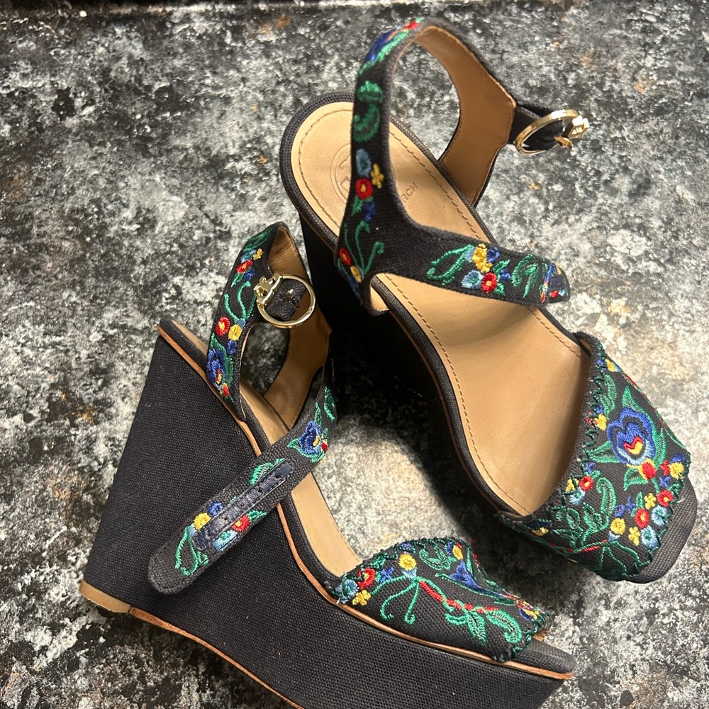 Tory Burch wedges